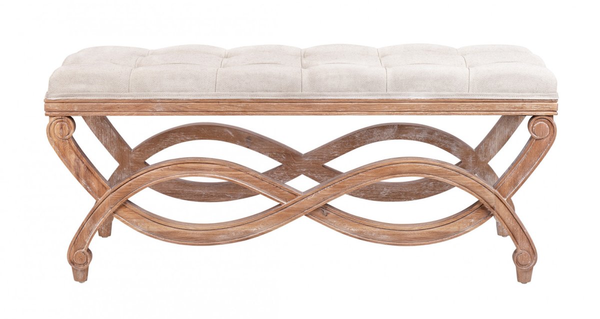 Банкетка в деревенском стиле