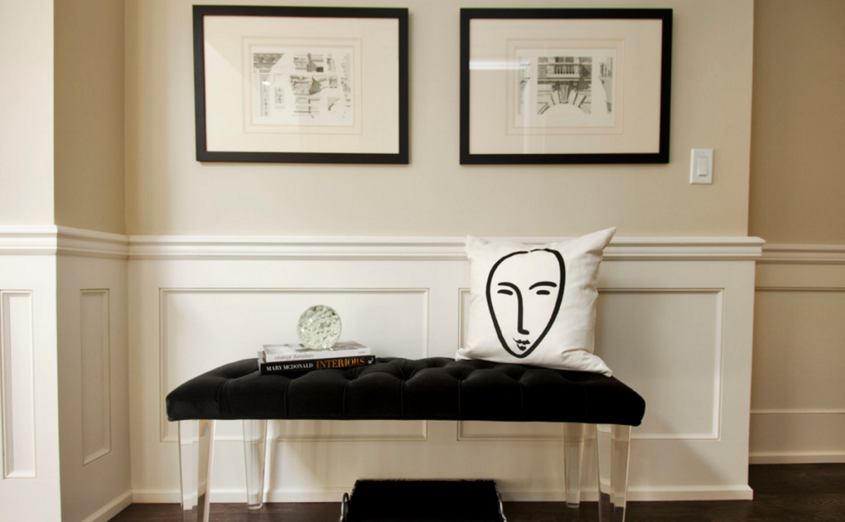 Банкетка с каретной стяжкой Ивор в 96н