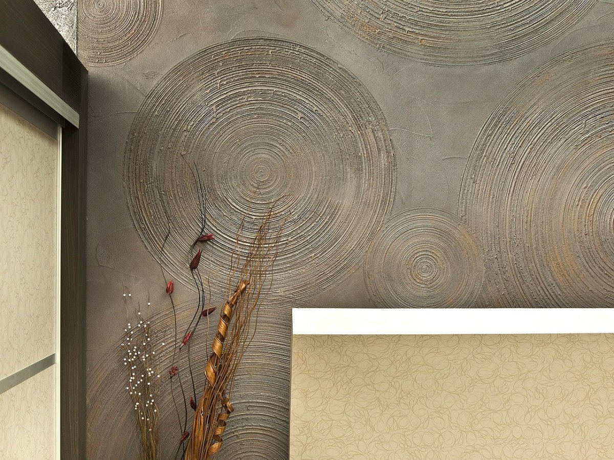 Декоративная штукатурка под бетон oikos