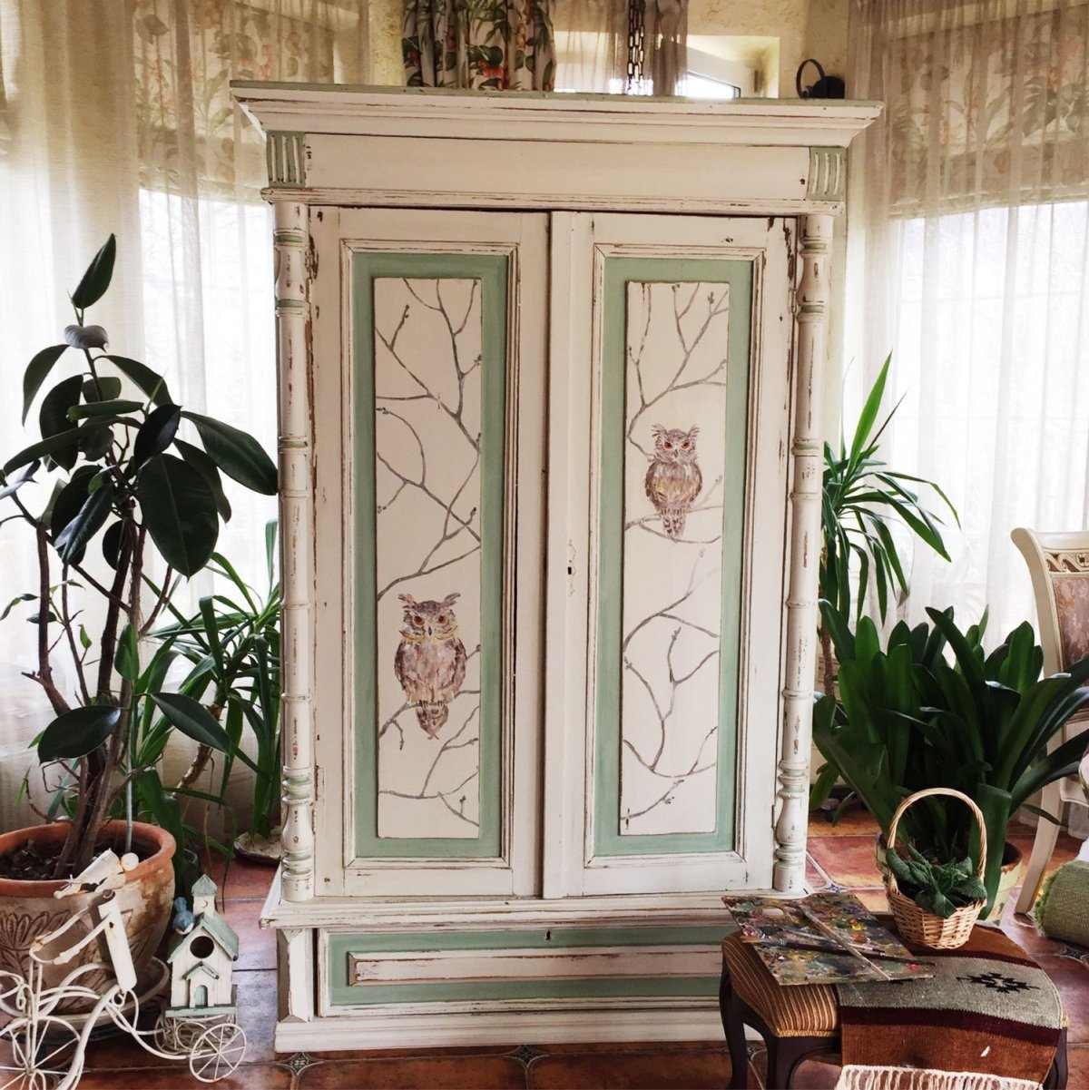 Реставрируем старый шкаф