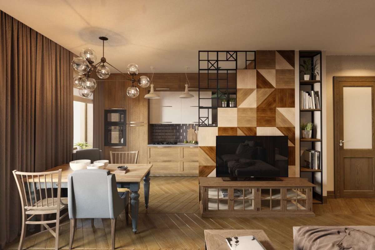 Зонирование вещей на кухне