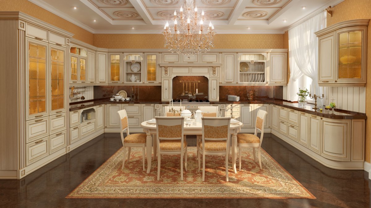 Элитные шикарные кухни