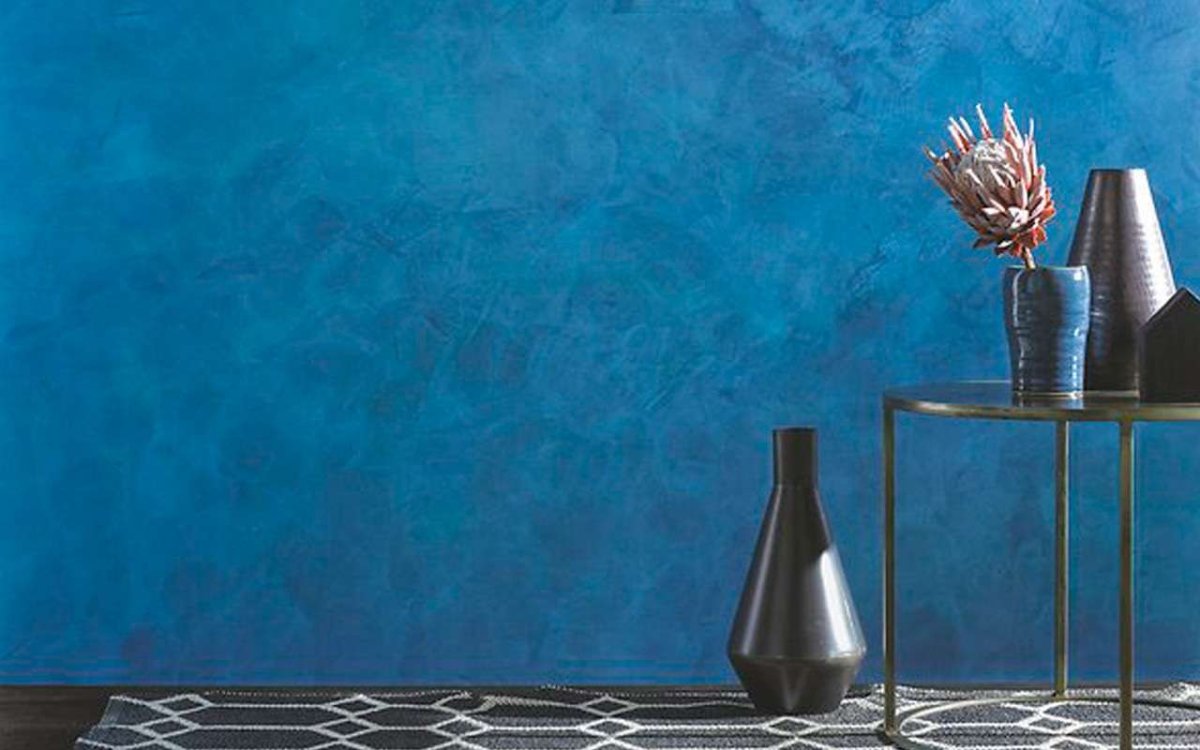 Венецианская штукатурка черная с золотом