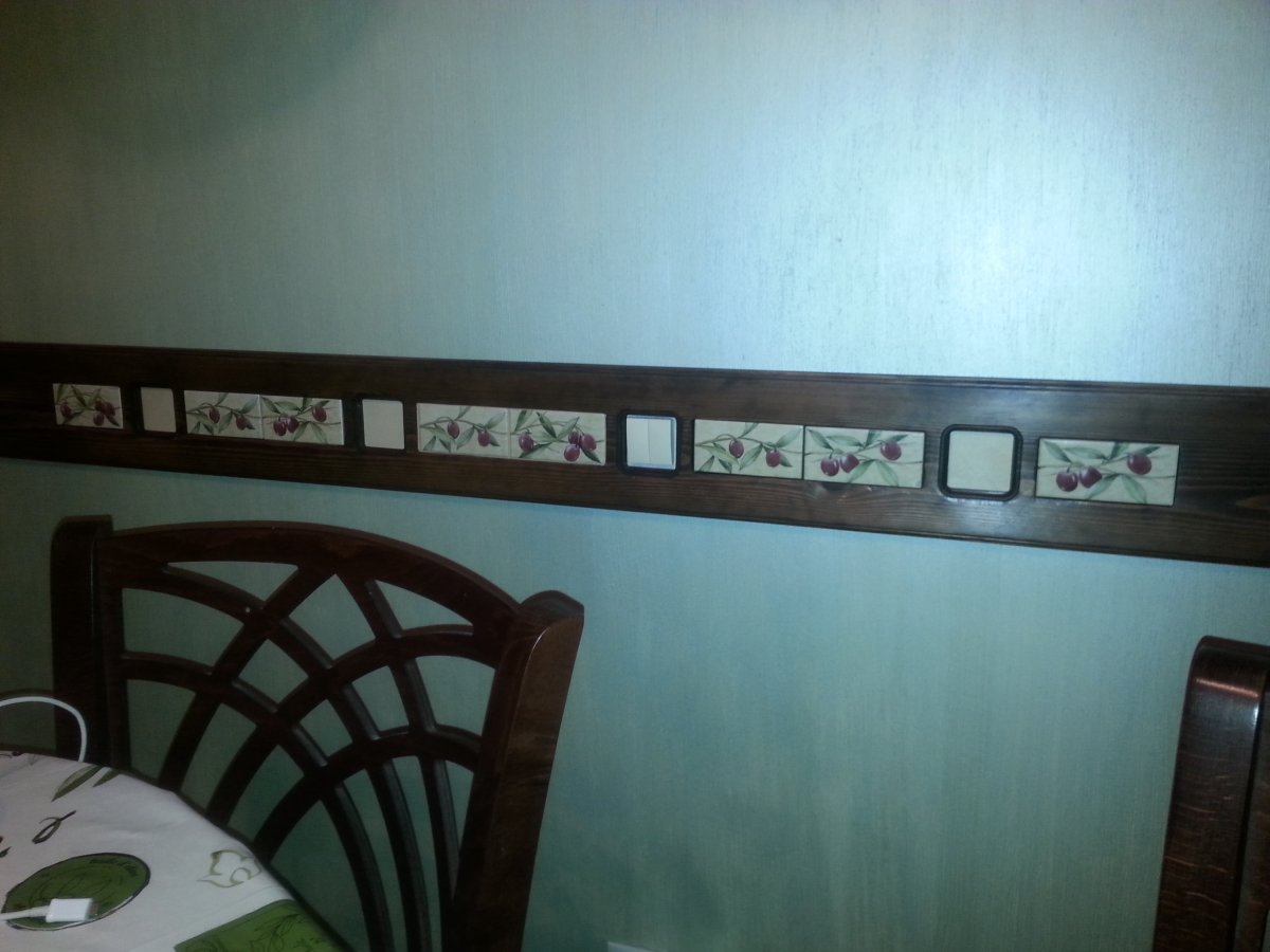 Фон стена кухни