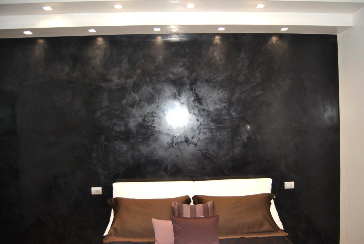 Венецианская штукатурка темная