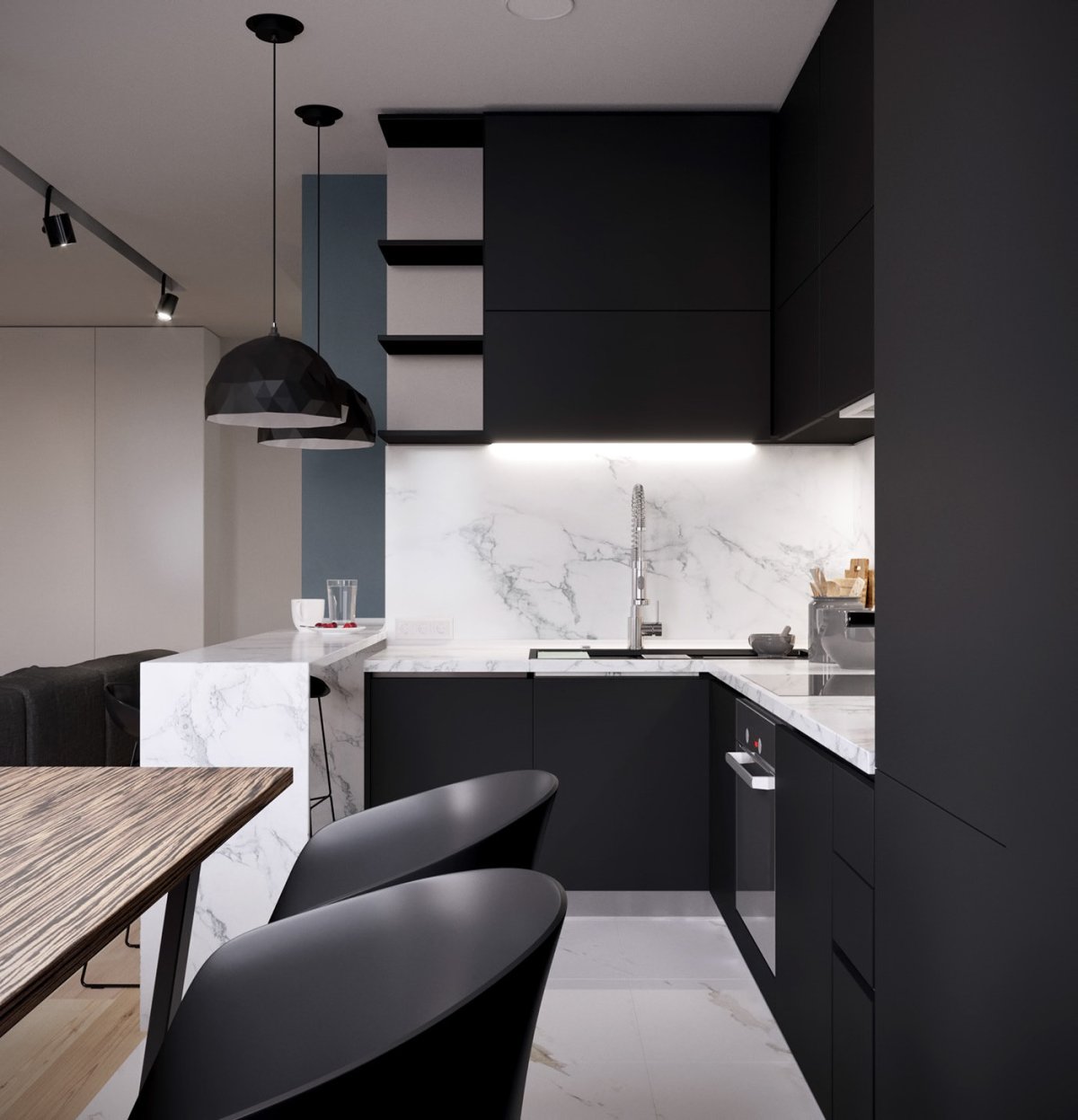 Кухня в современном стиле