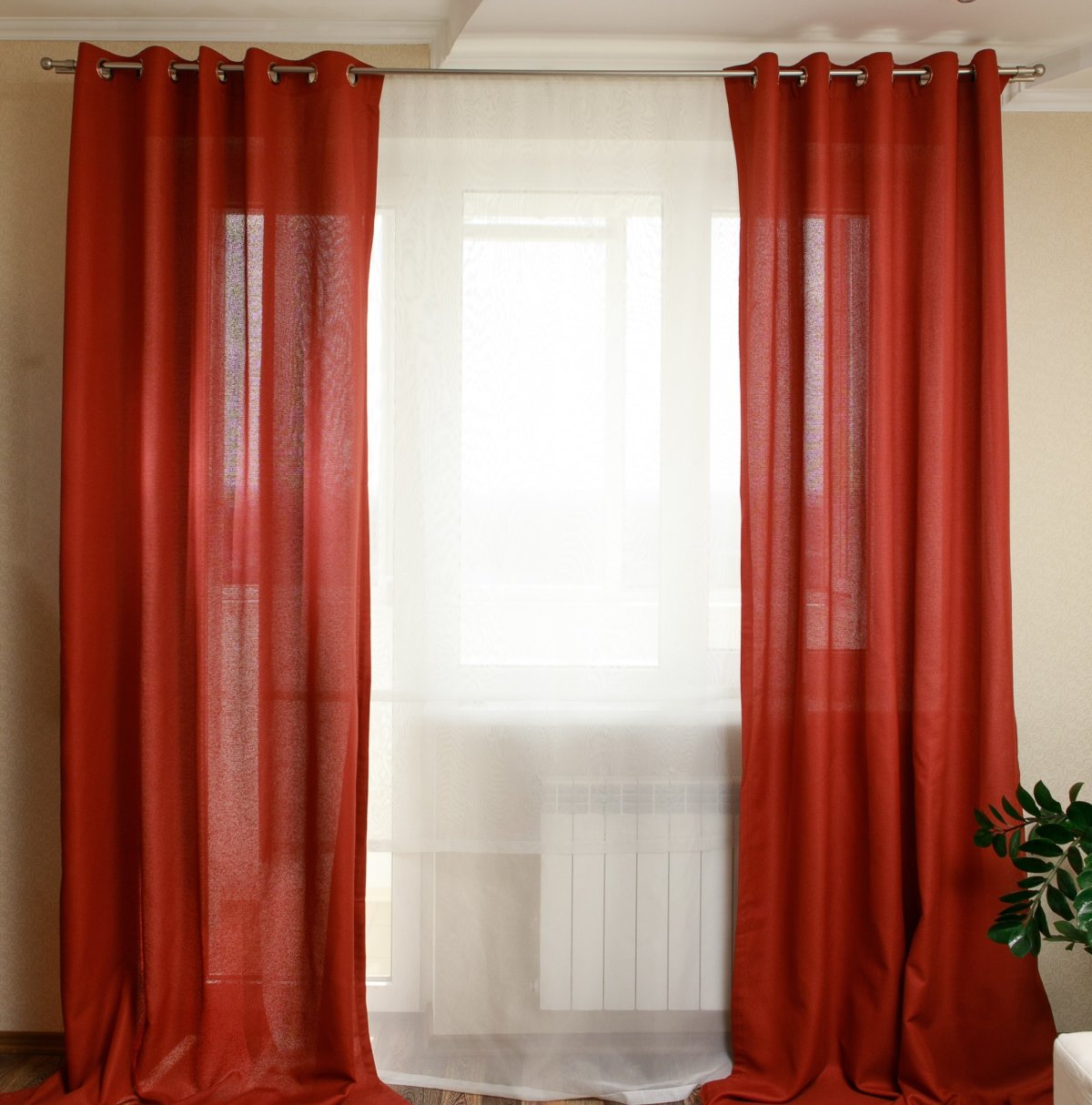 Шторы Аморе Мио терракот