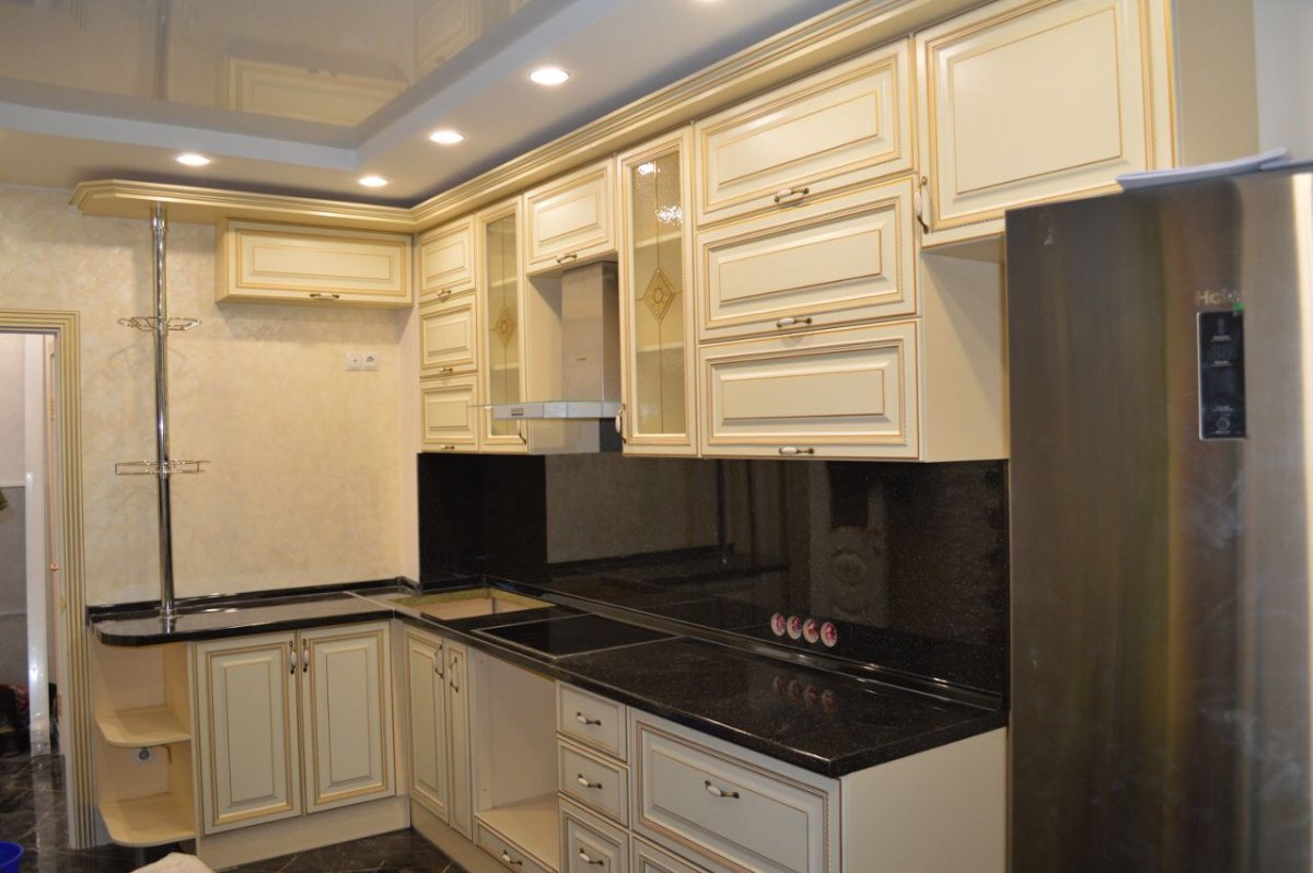 Кухни жемчужного цвета в интерьере фото