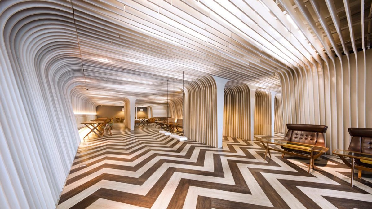 Оптические иллюзии в интерьере