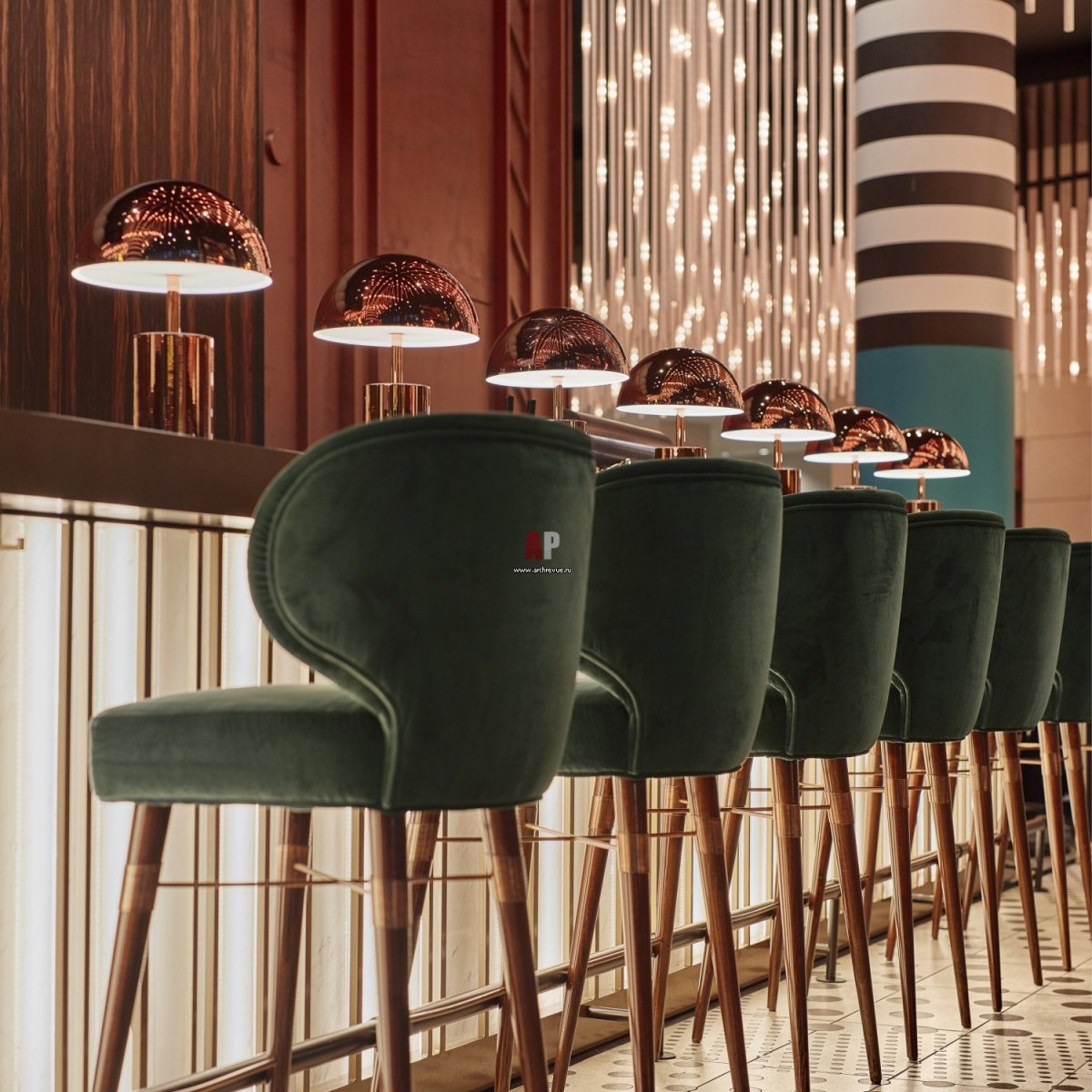 Mid Century Modern кафе