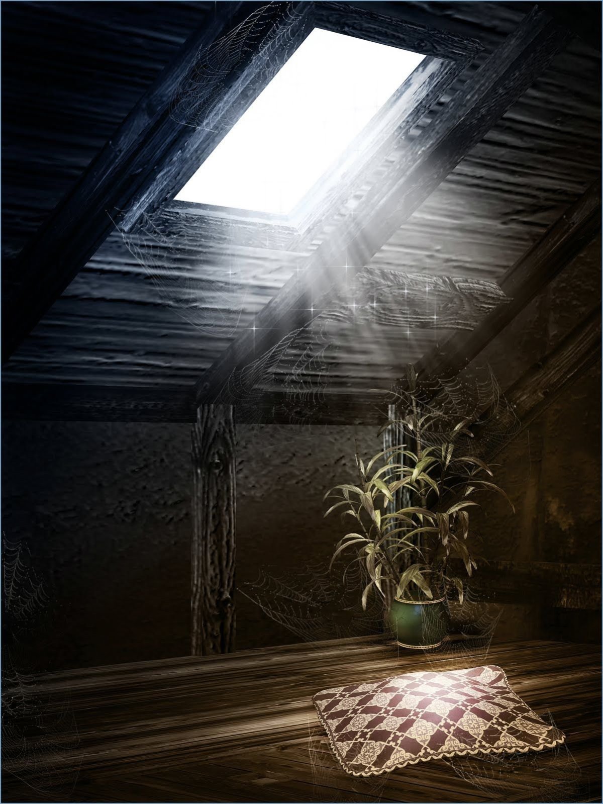 Данн Кэтрин "чердак / Attic"