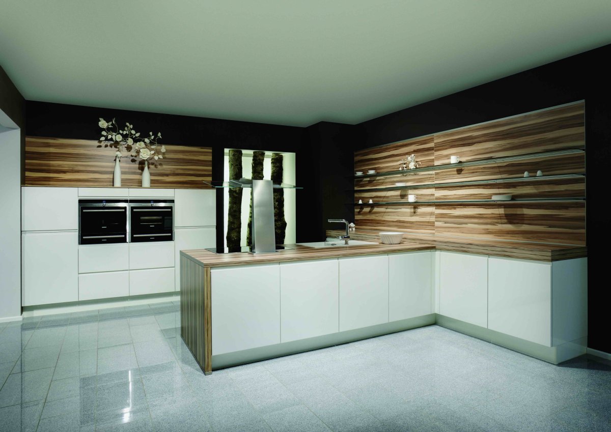 Кухня шпон Дюна