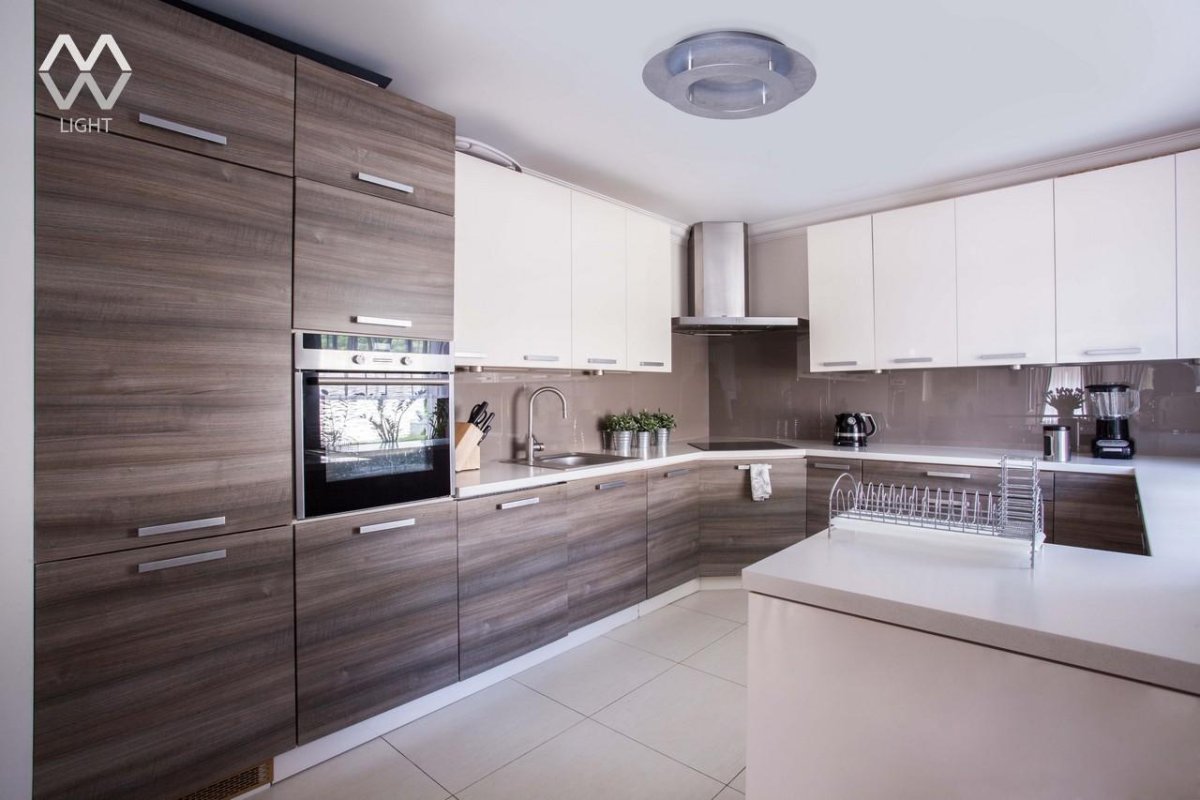 Кухня белый глянец