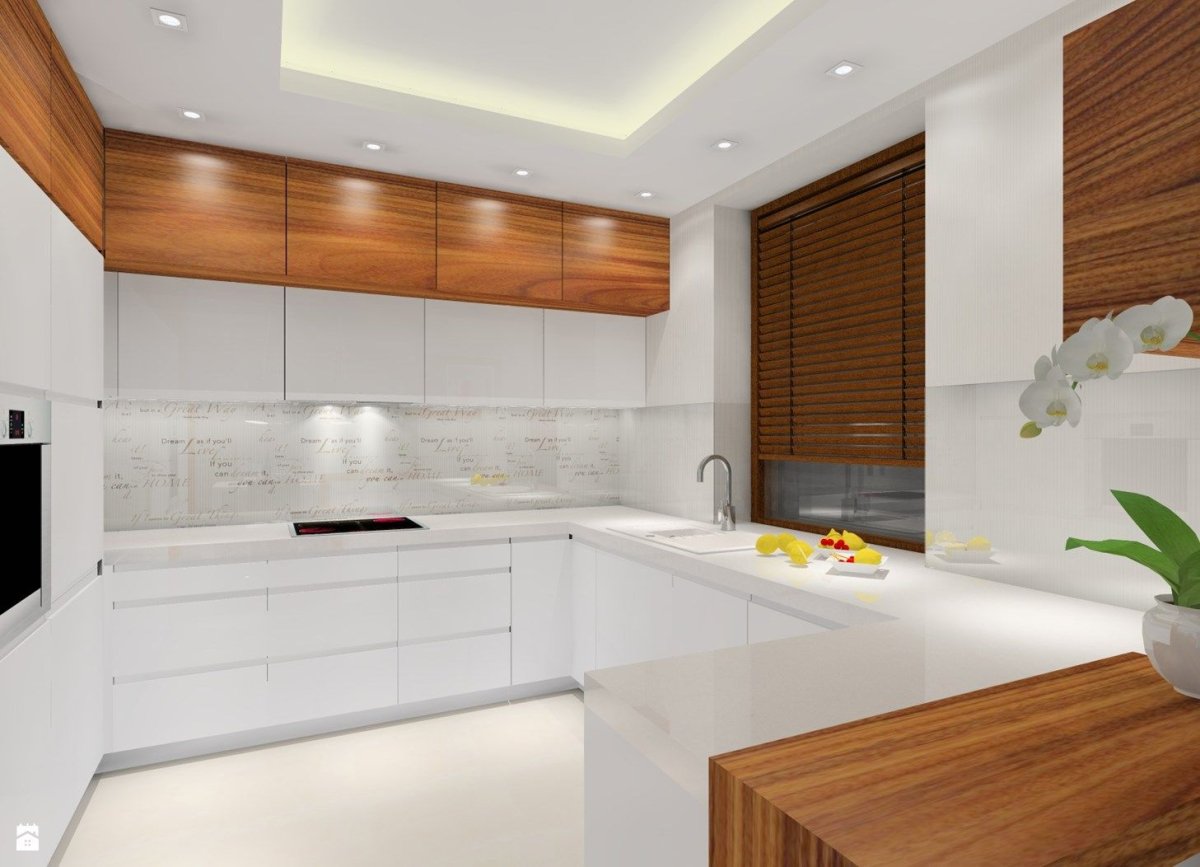 Итальянская кухня белый глянец