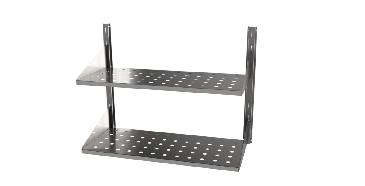 Полка 900х400 металлическая