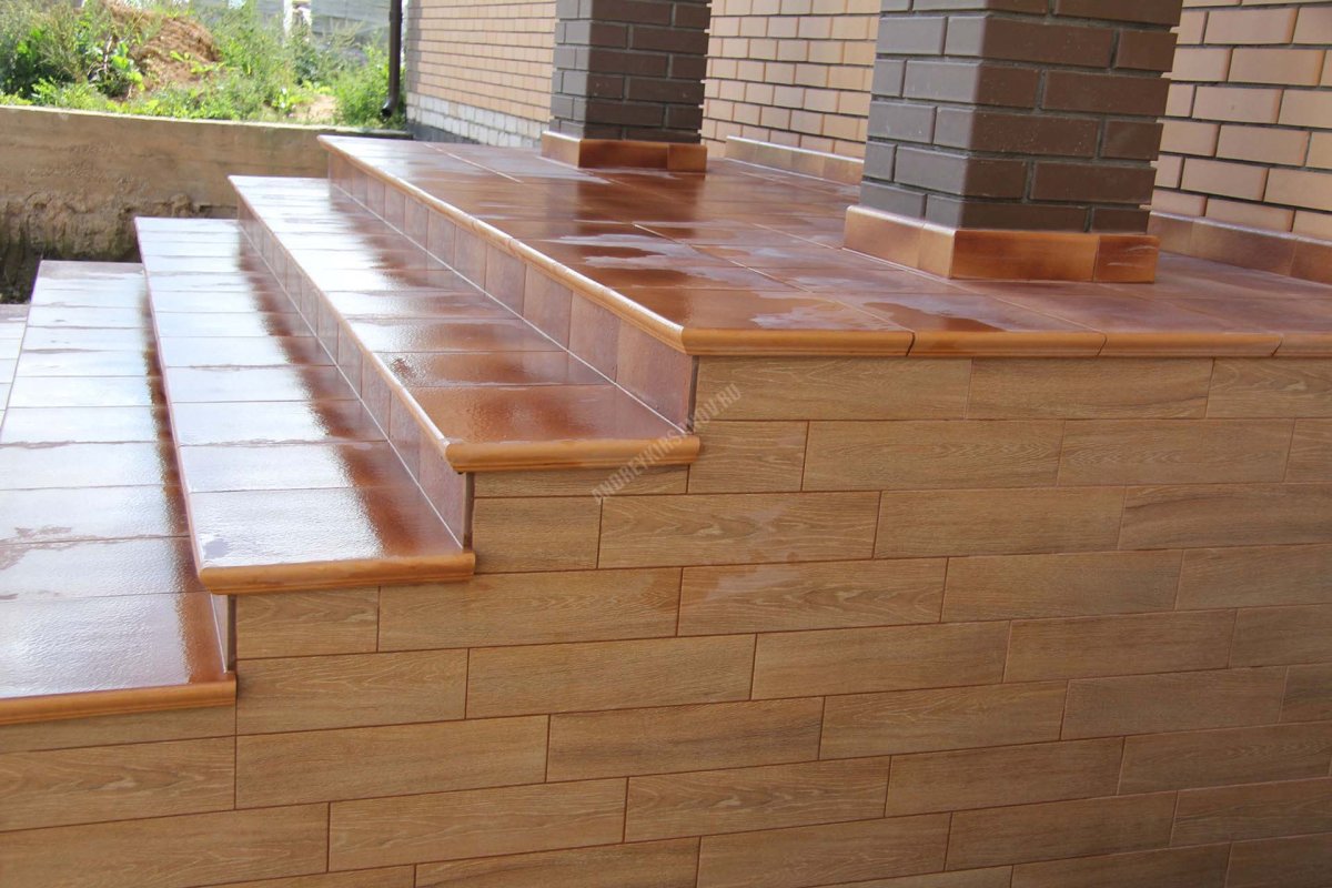 Клинкерная плитка для крыльца