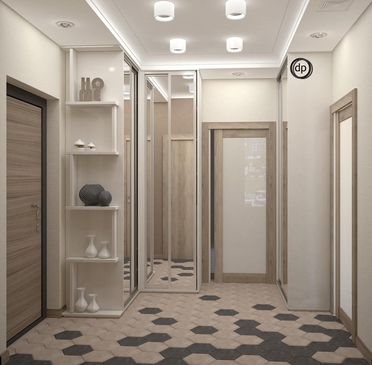 Индивидуальный проект прихожей