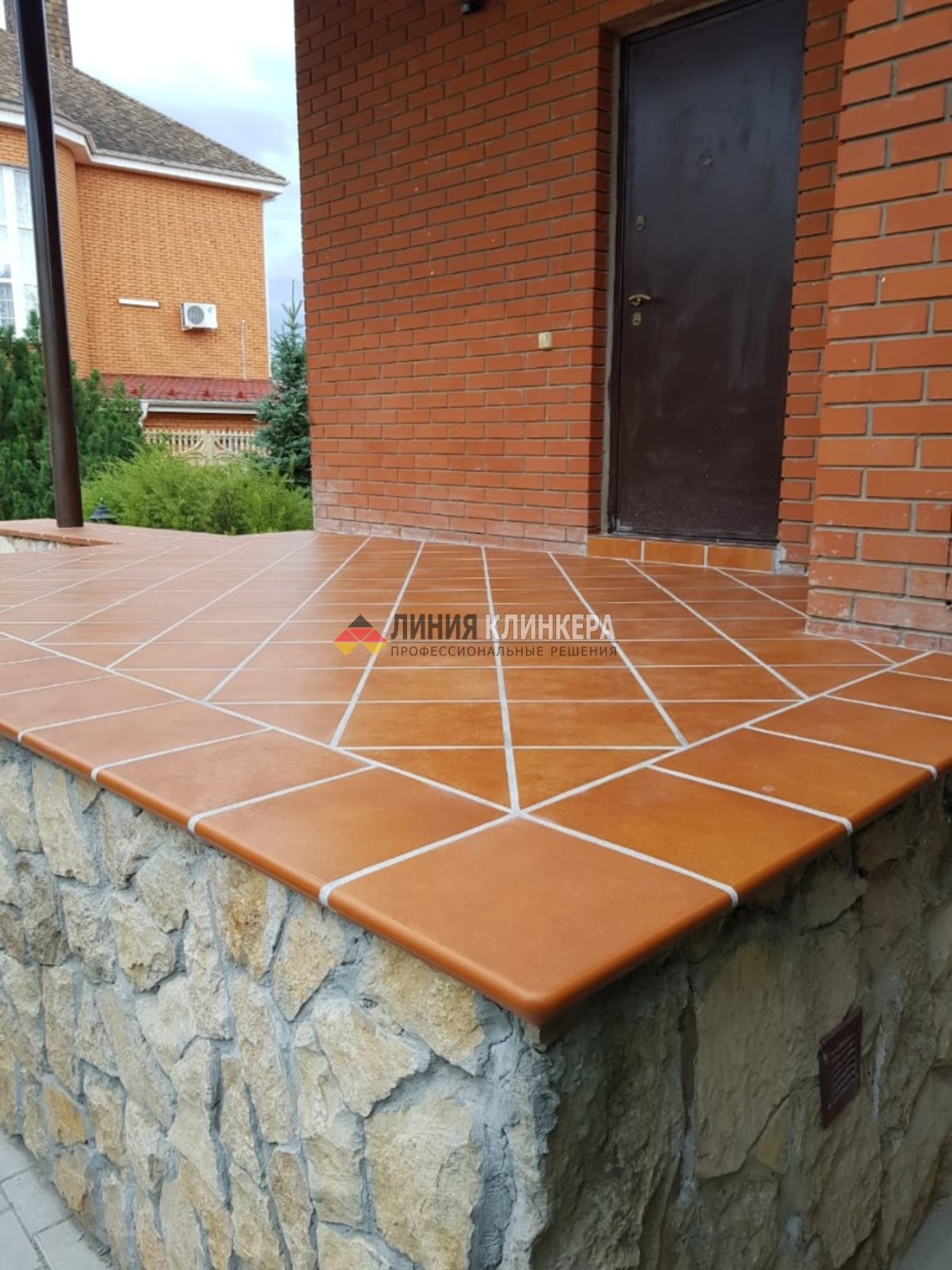 Уличная плитка для крыльца