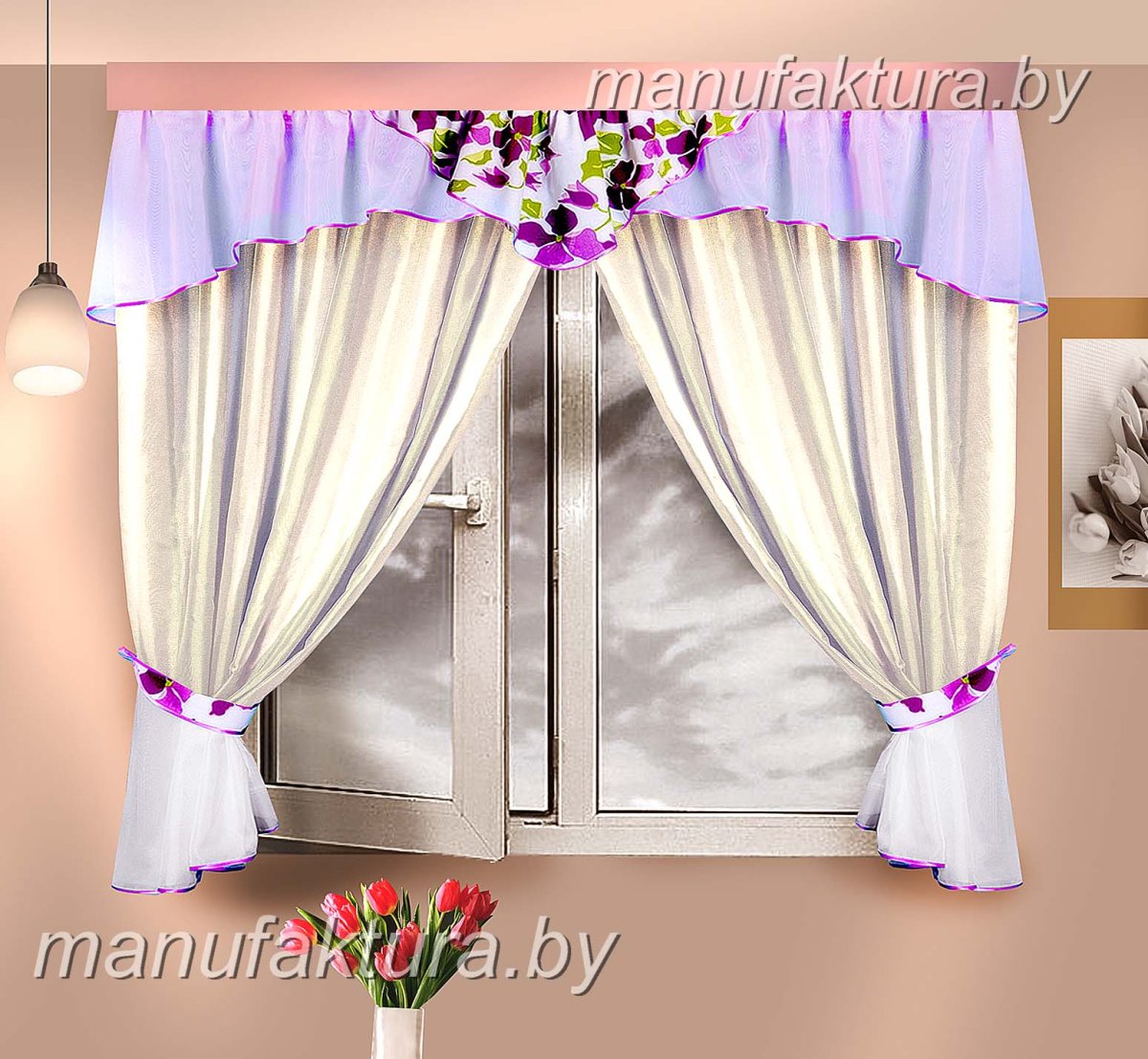 Шторы Велес с ламбрекеном