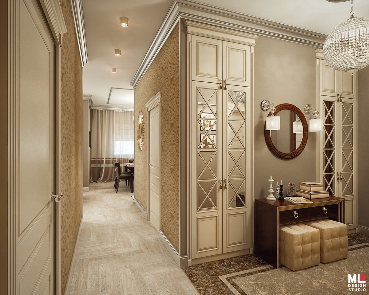 Потолок в прихожей