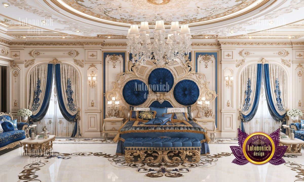 Luxury Mansion Interior спальни