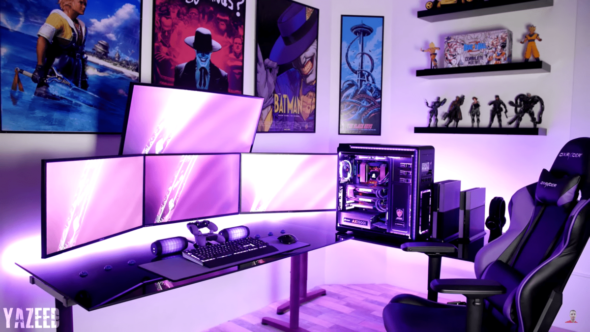 Геймерская комната с креслом