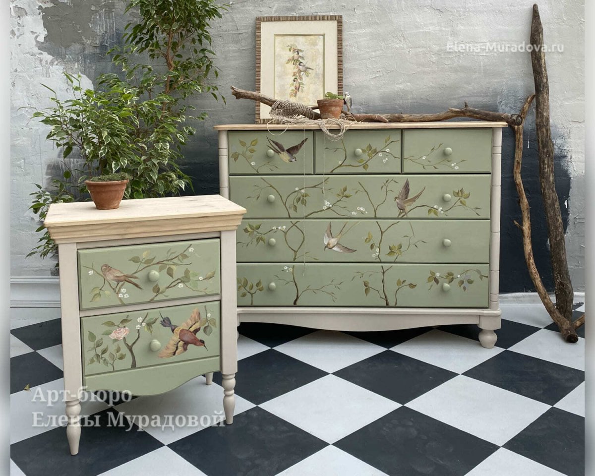 Расписная мебель