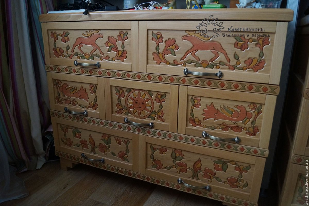 Декупаж детская мебель