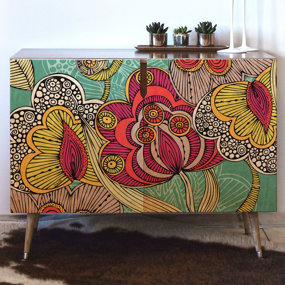 Художественная роспись мебели