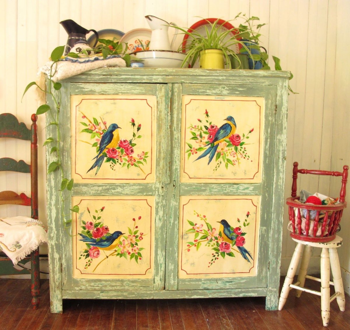 Роспись комода икеа