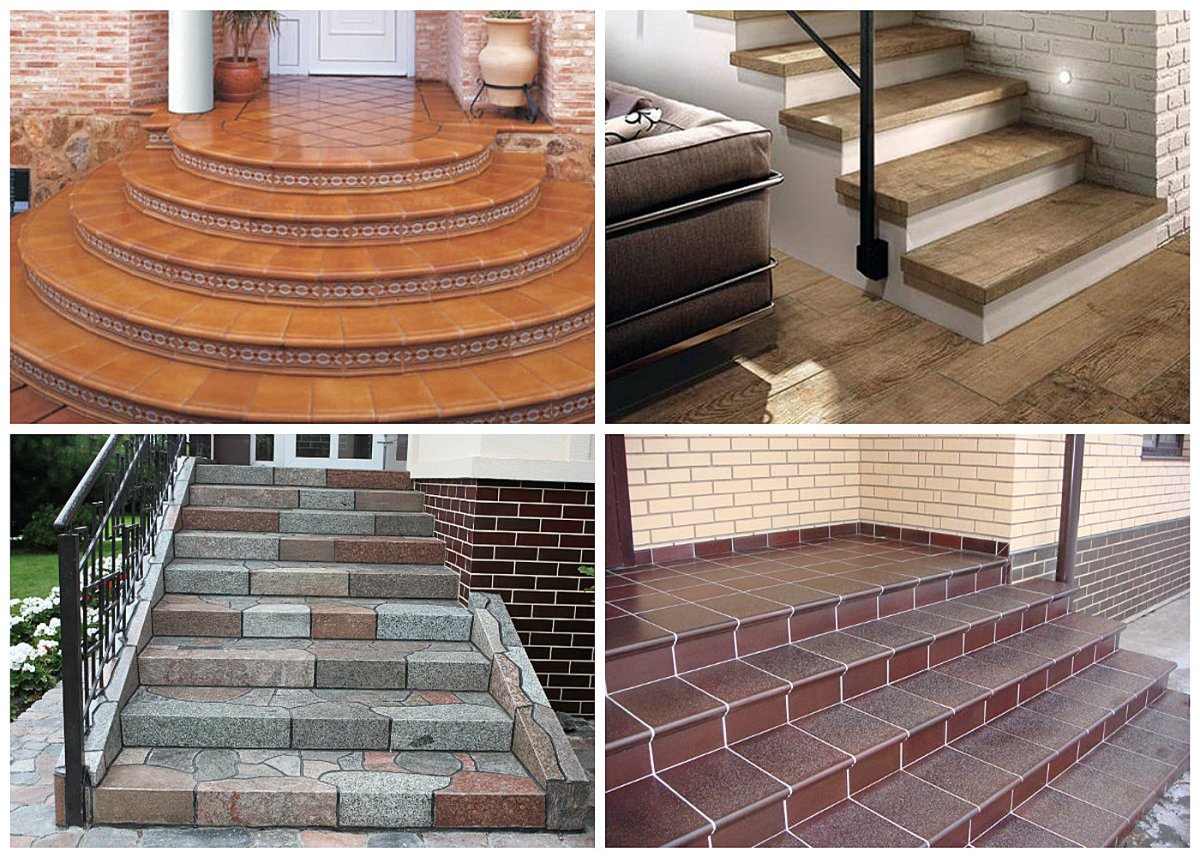 Лестница из искусственного камня