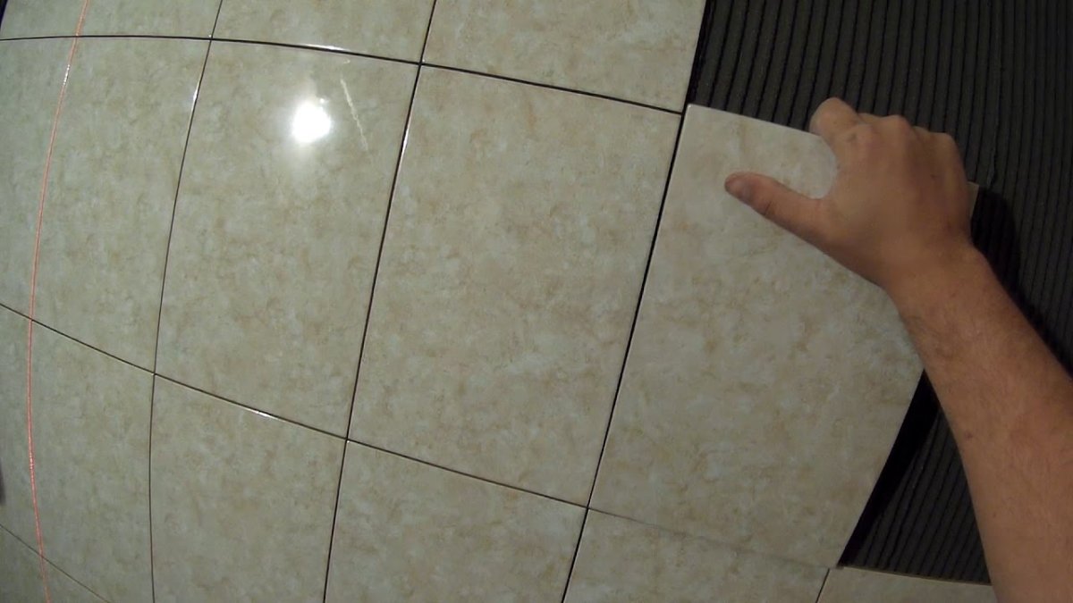 Укладка плитки без швов