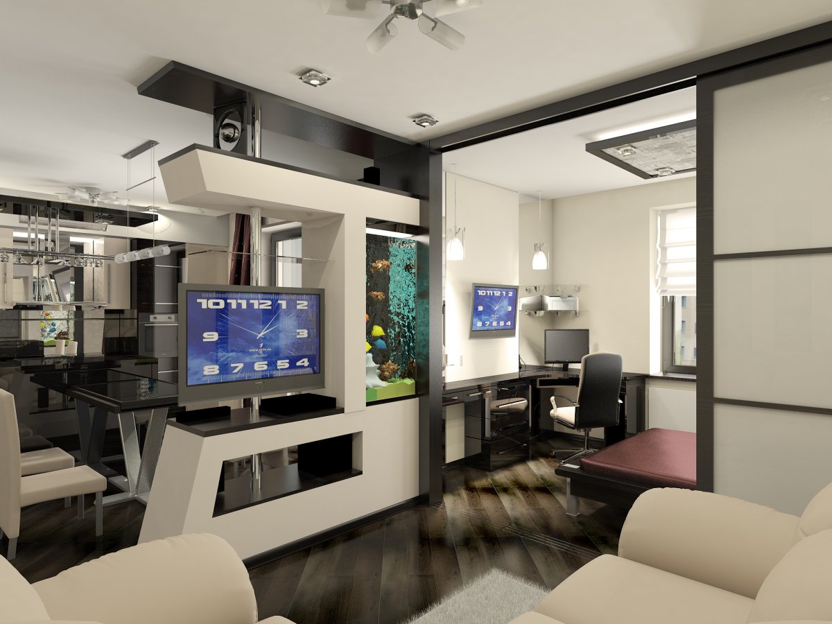 Разделение комнаты на зоны