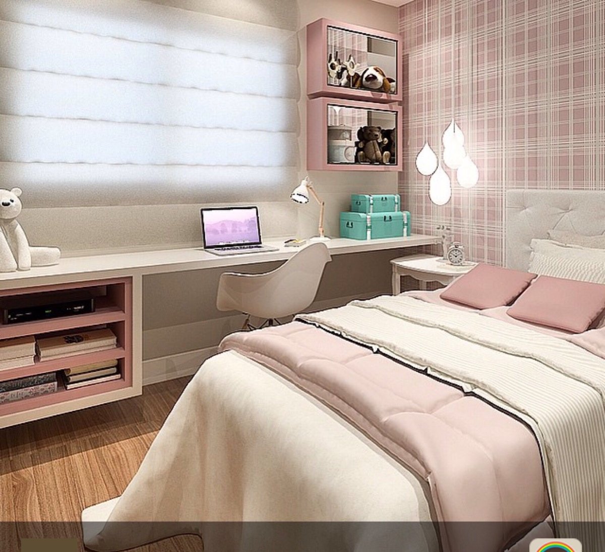 Интерьер комнаты для девушки