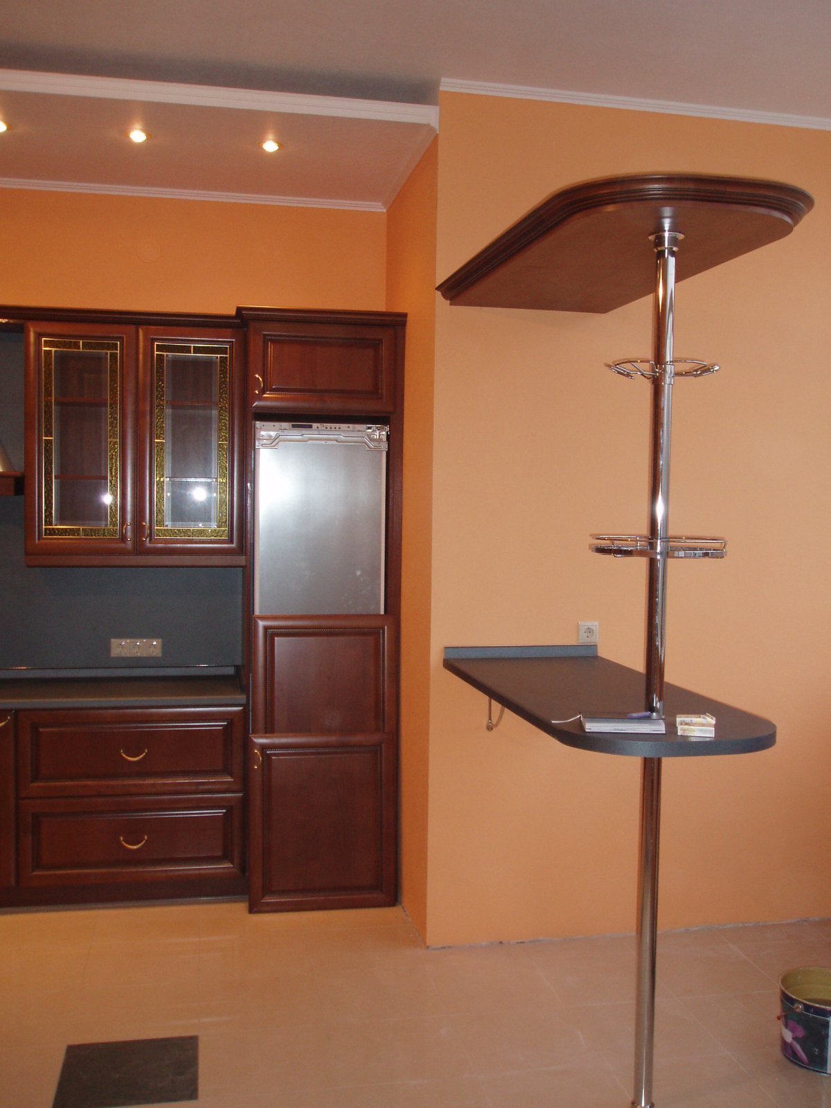 Кухонный стеллаж икеа деревянный