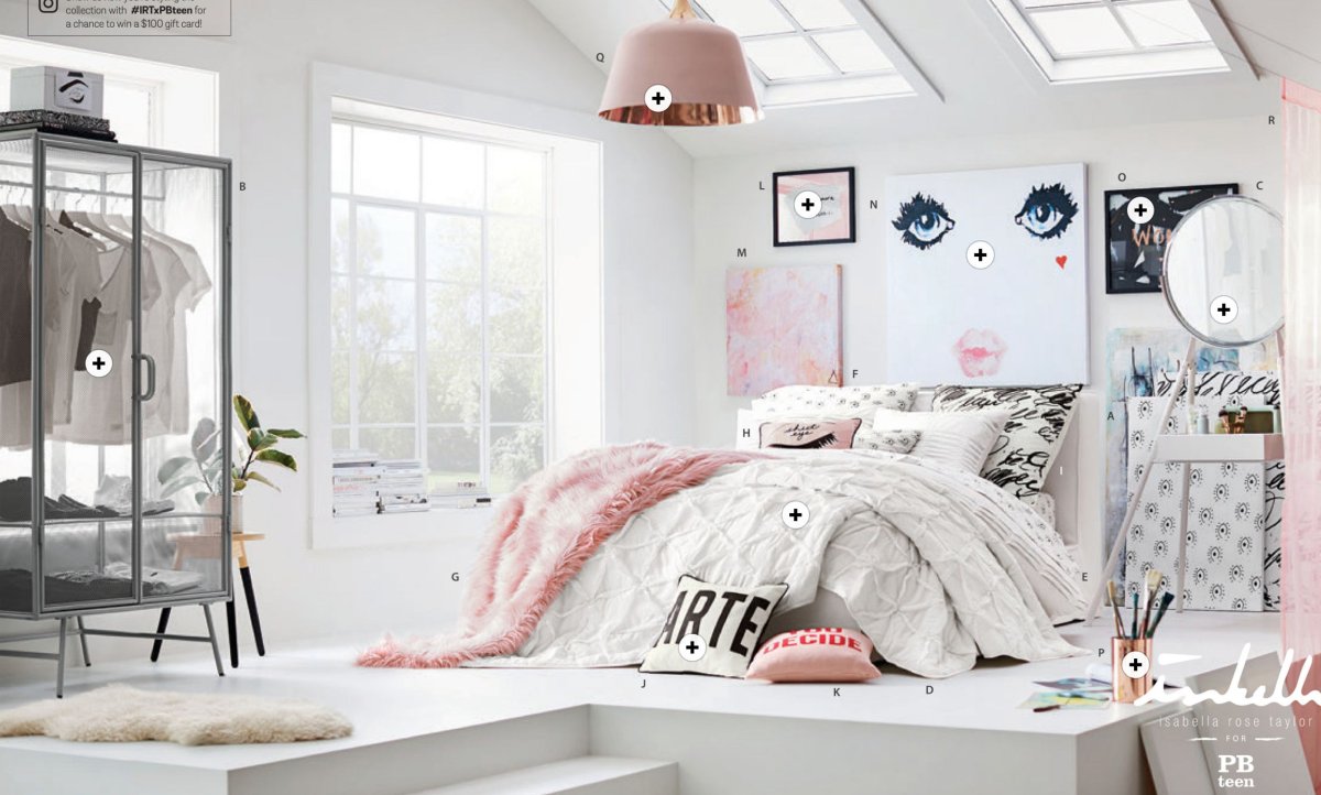 Стильная уютная спальня