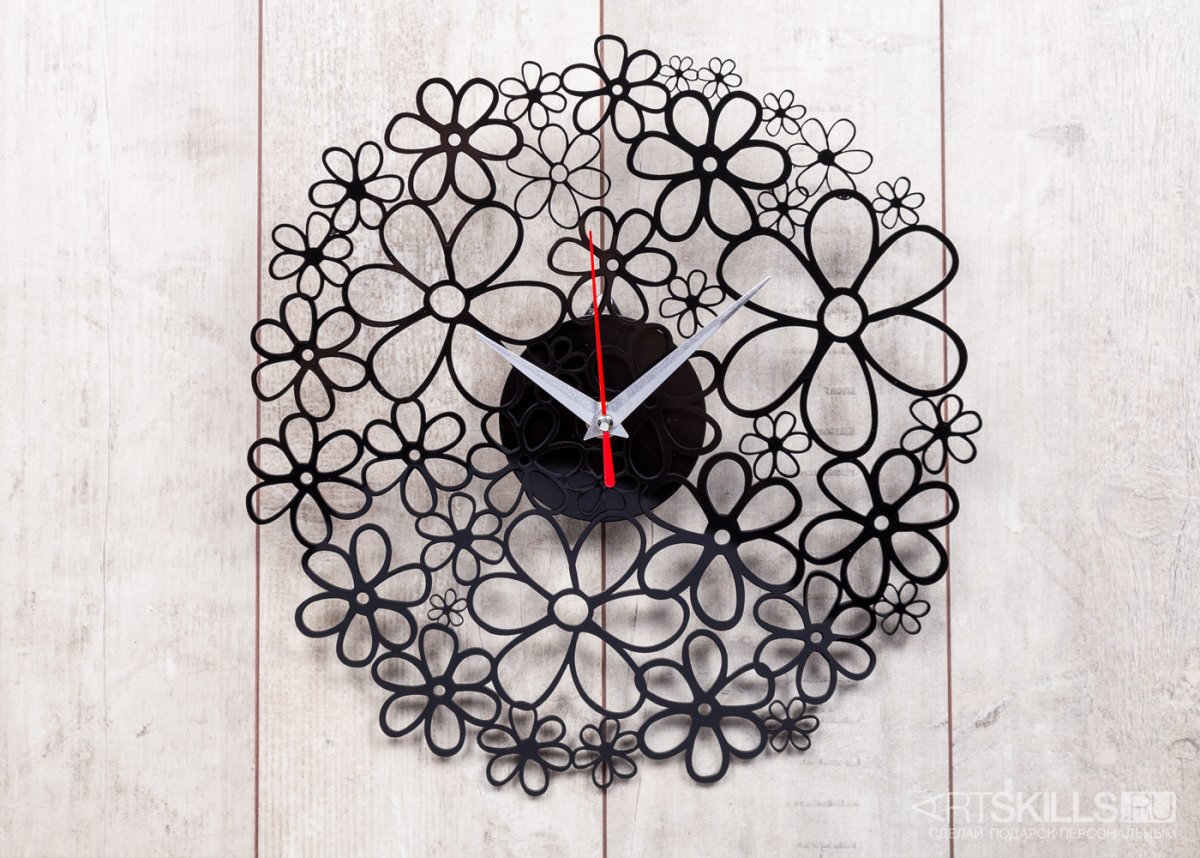 Оригинальные часы на стену