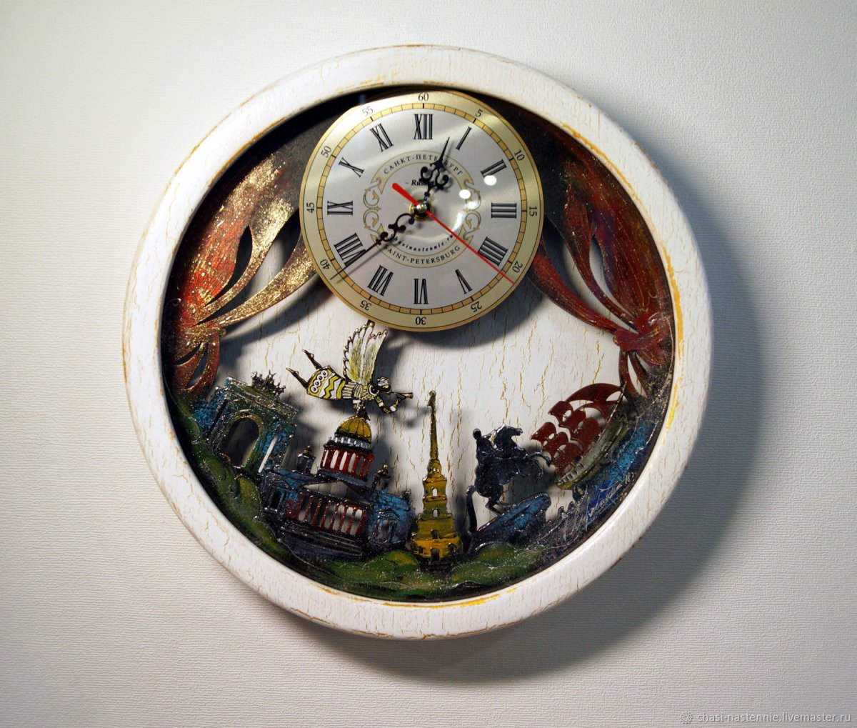 Настенные часы антистресс