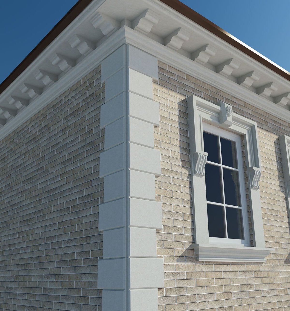 Обрамление цоколя