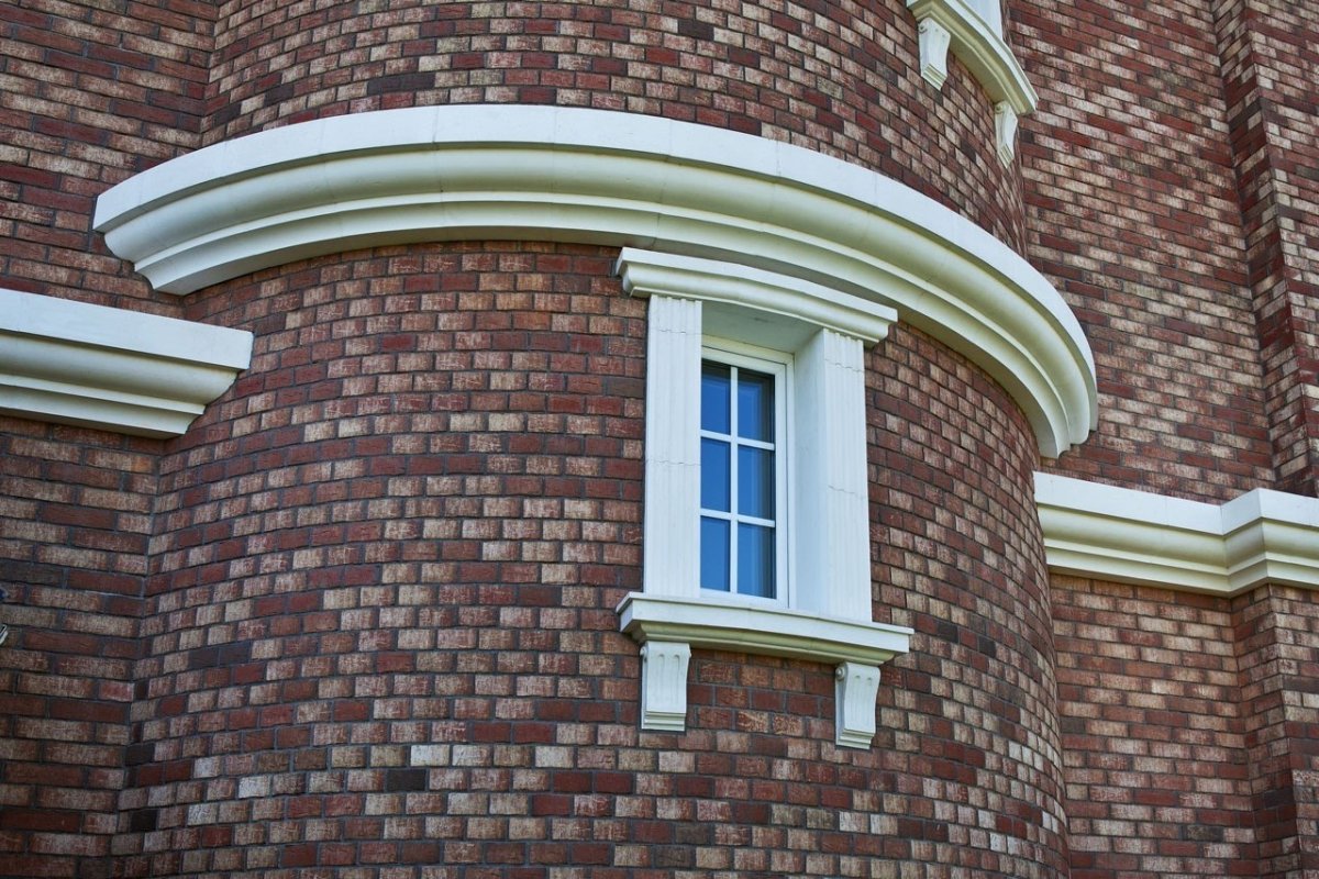 Отделка фасада пенопластом