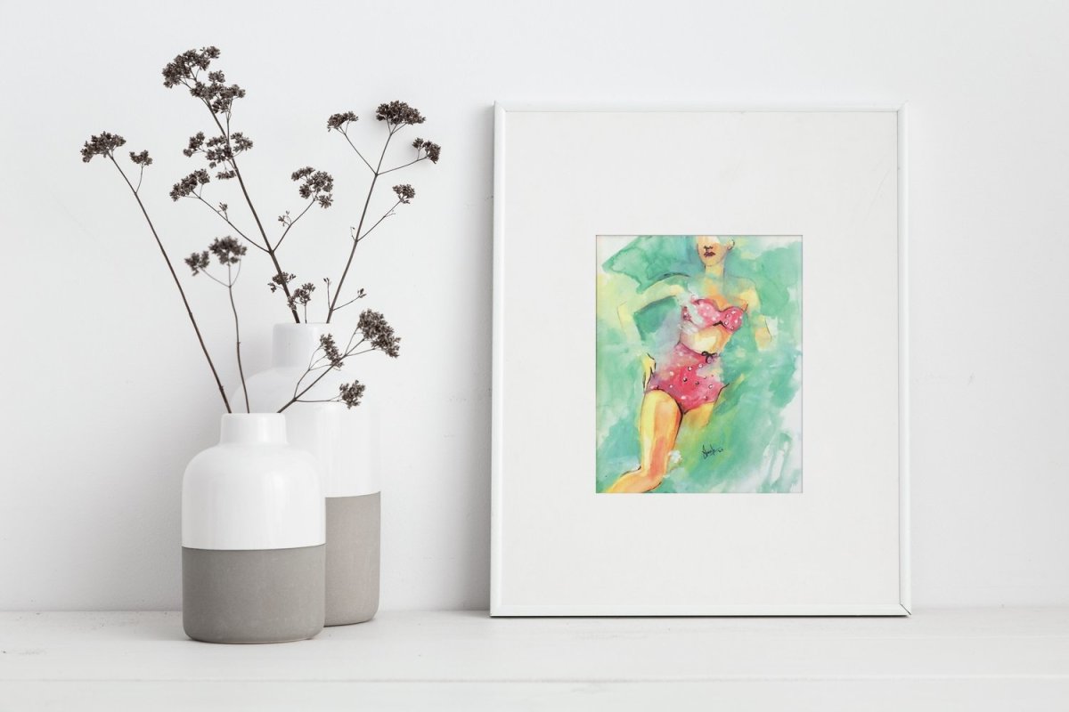 Мольберт с холстом в интерьере