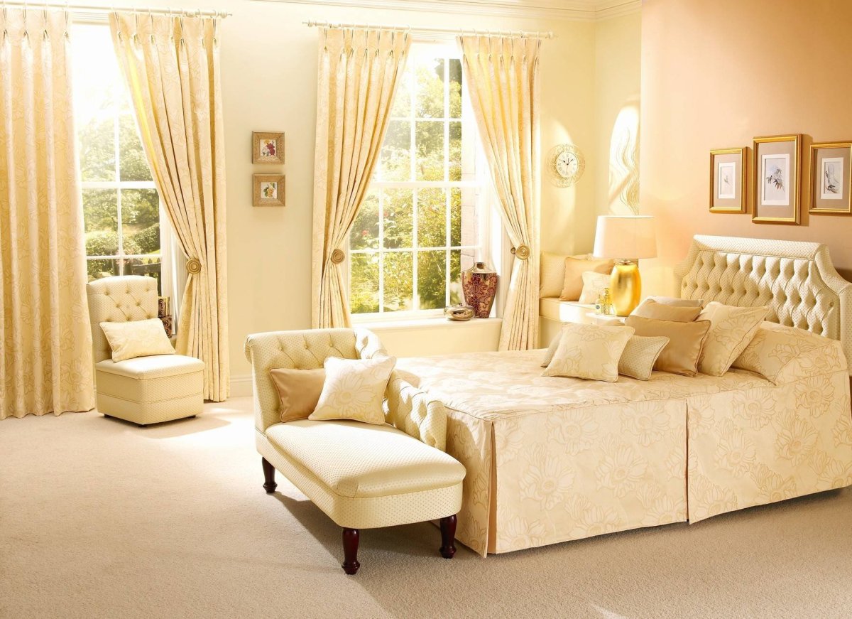 Цветовая гамма в интерьере спальни