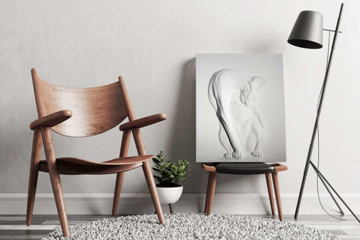 Мокапы для картин в интерьере