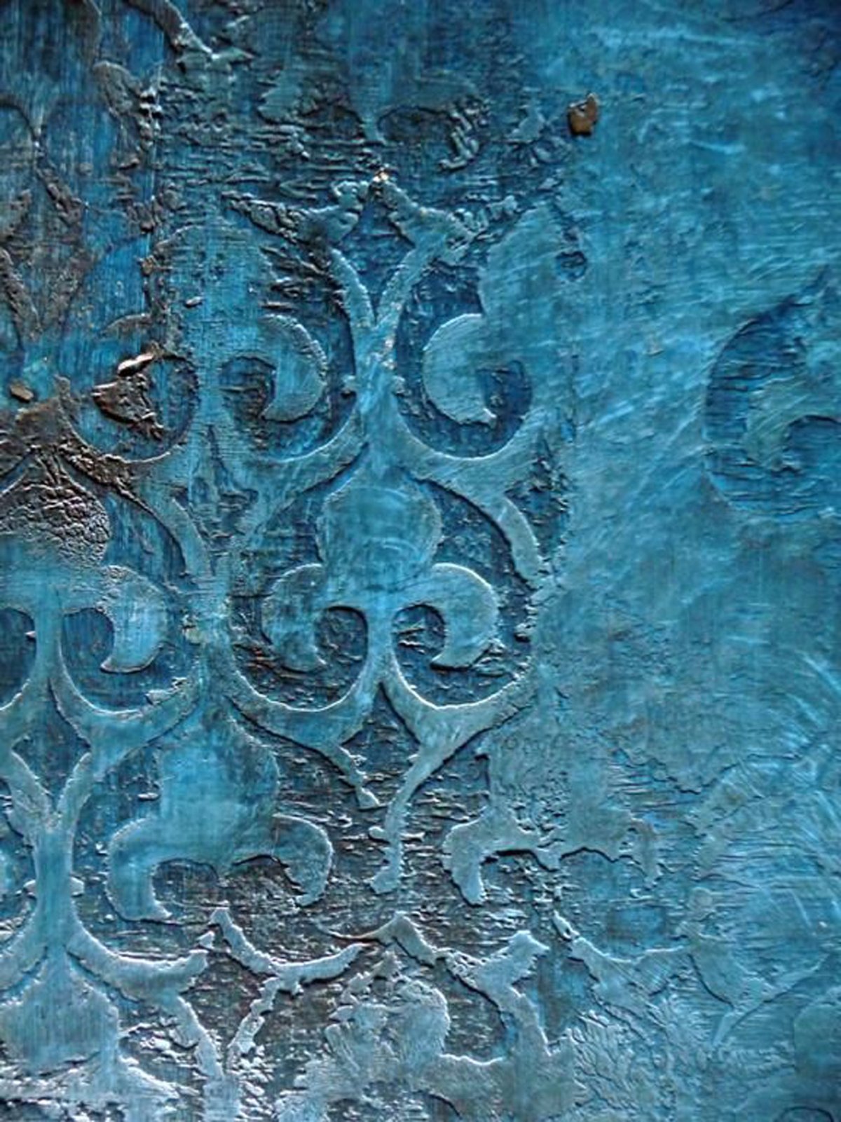 Темно синяя декоративная штукатурка