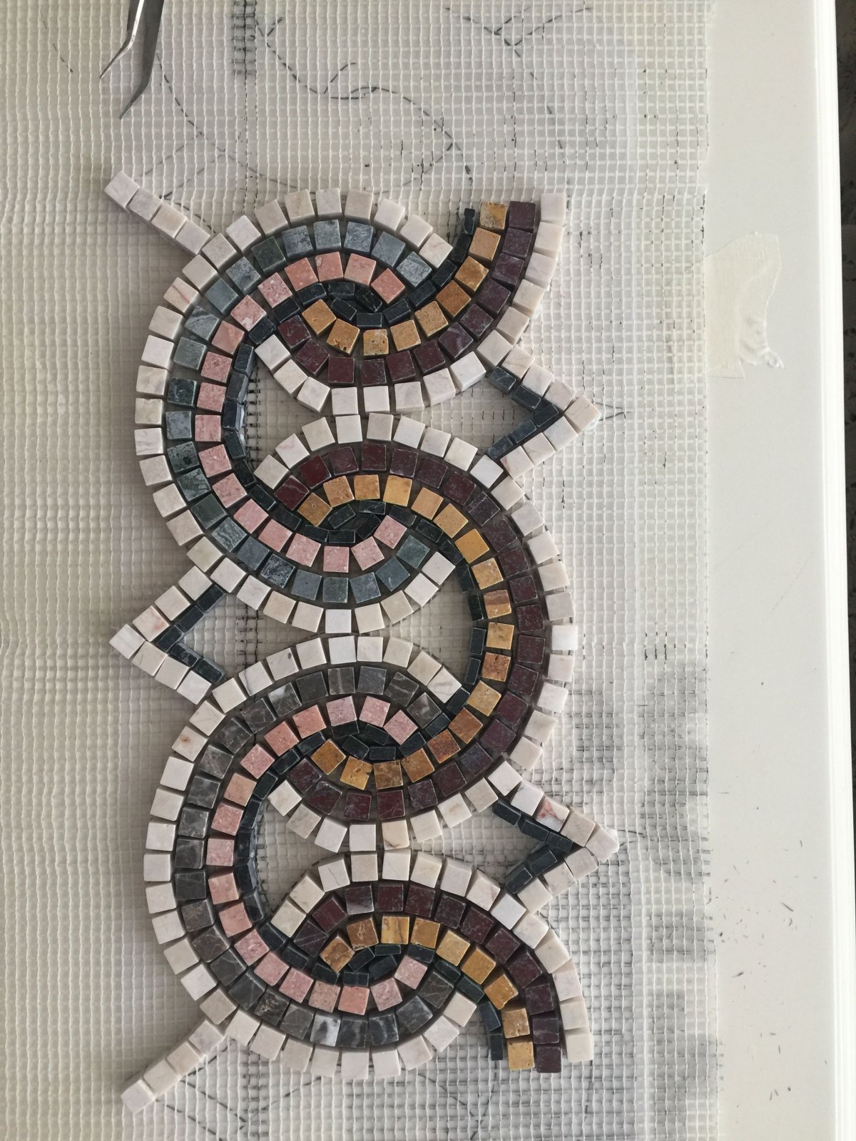 Римская мозаика орнамент