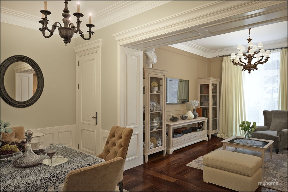 Интерьер сталинской квартиры