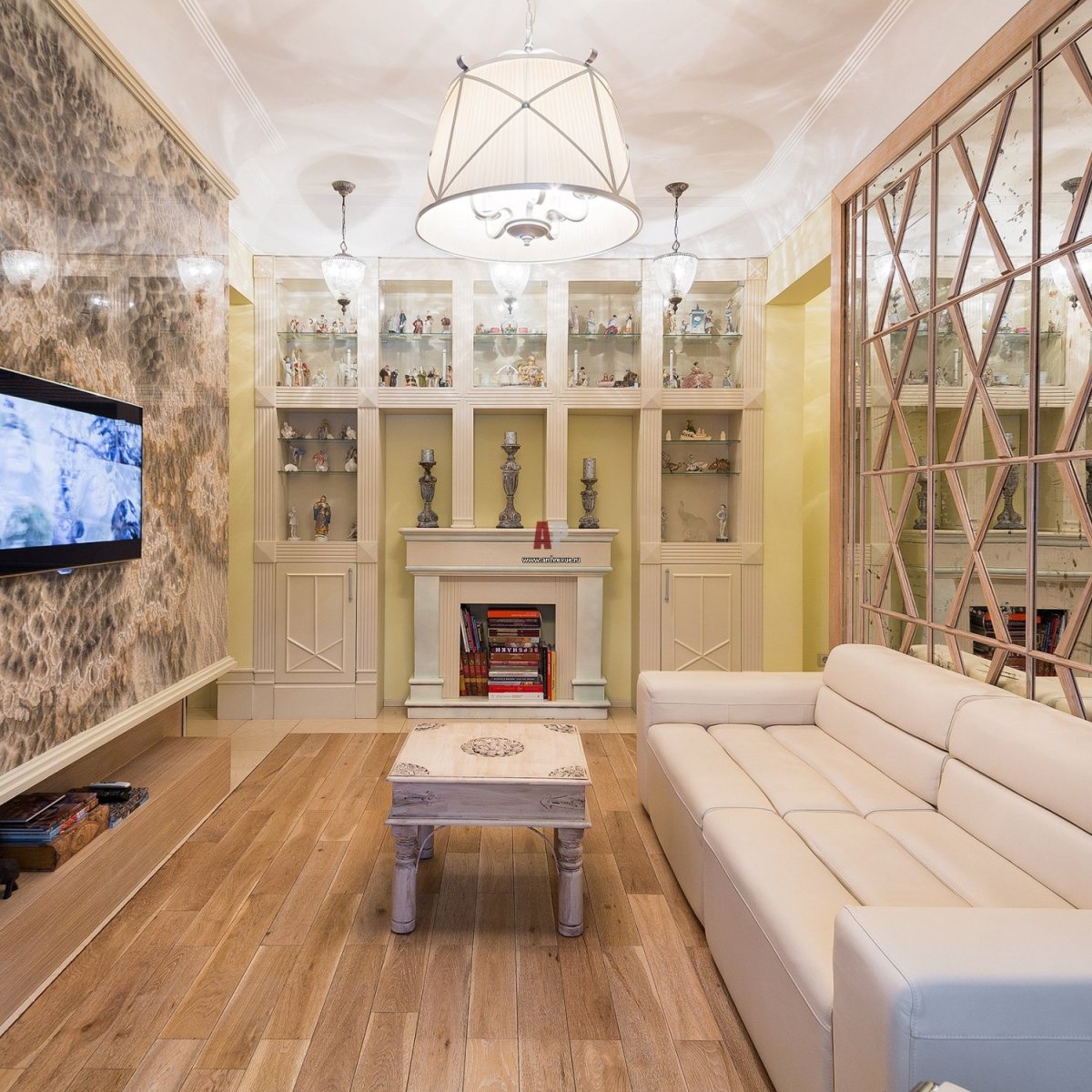 Гостиная в сталинке