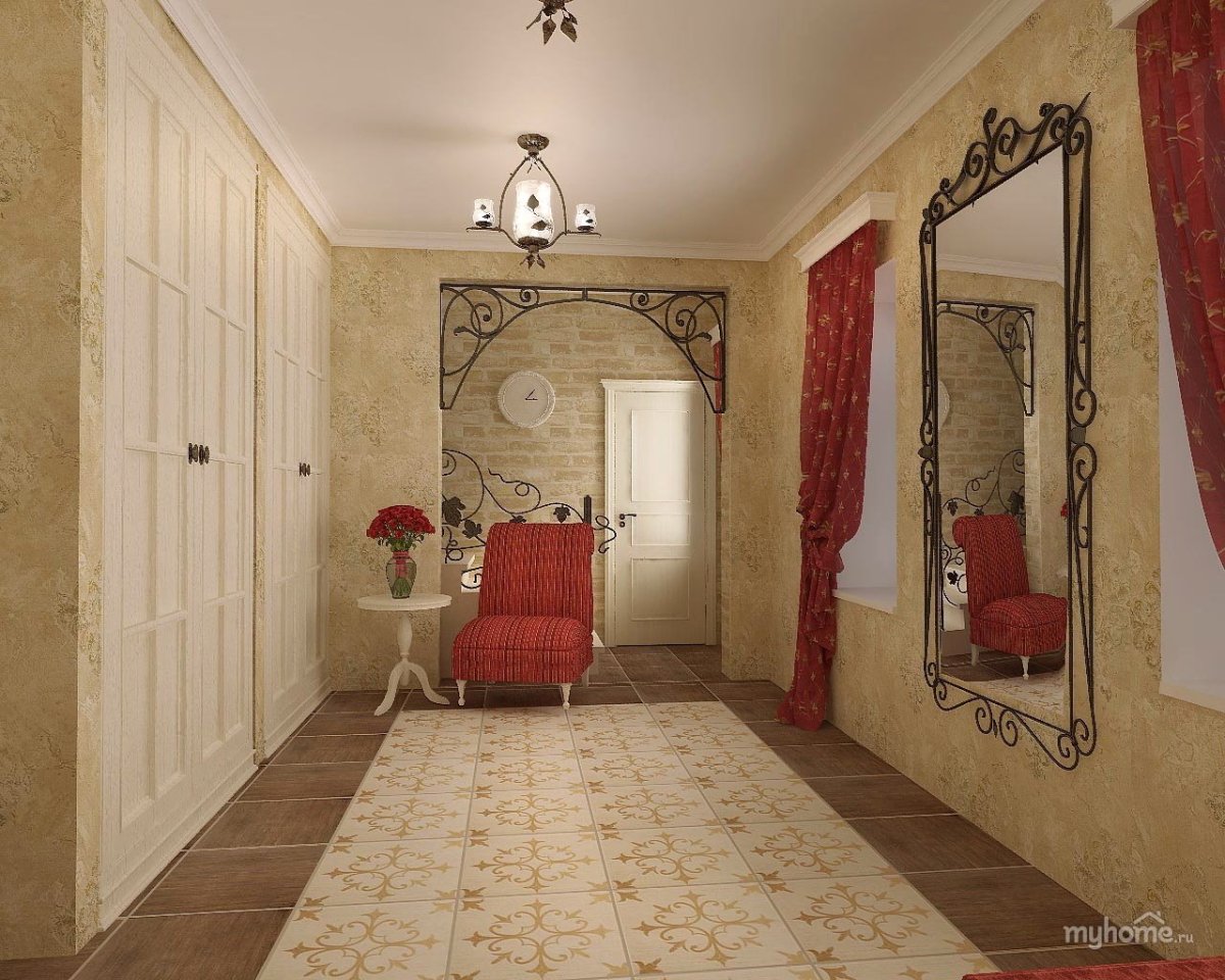 Прихожая в стиле Прованс