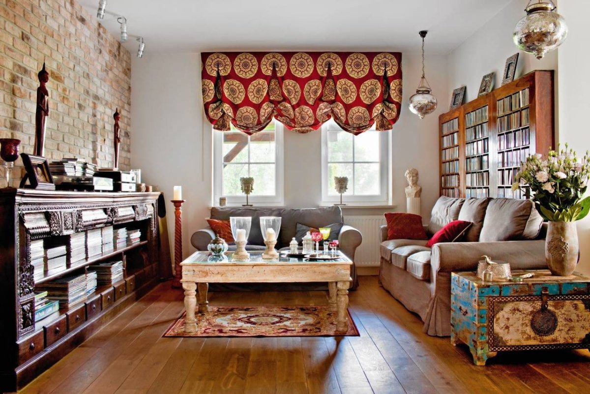 Оформление окна в ретро стиле