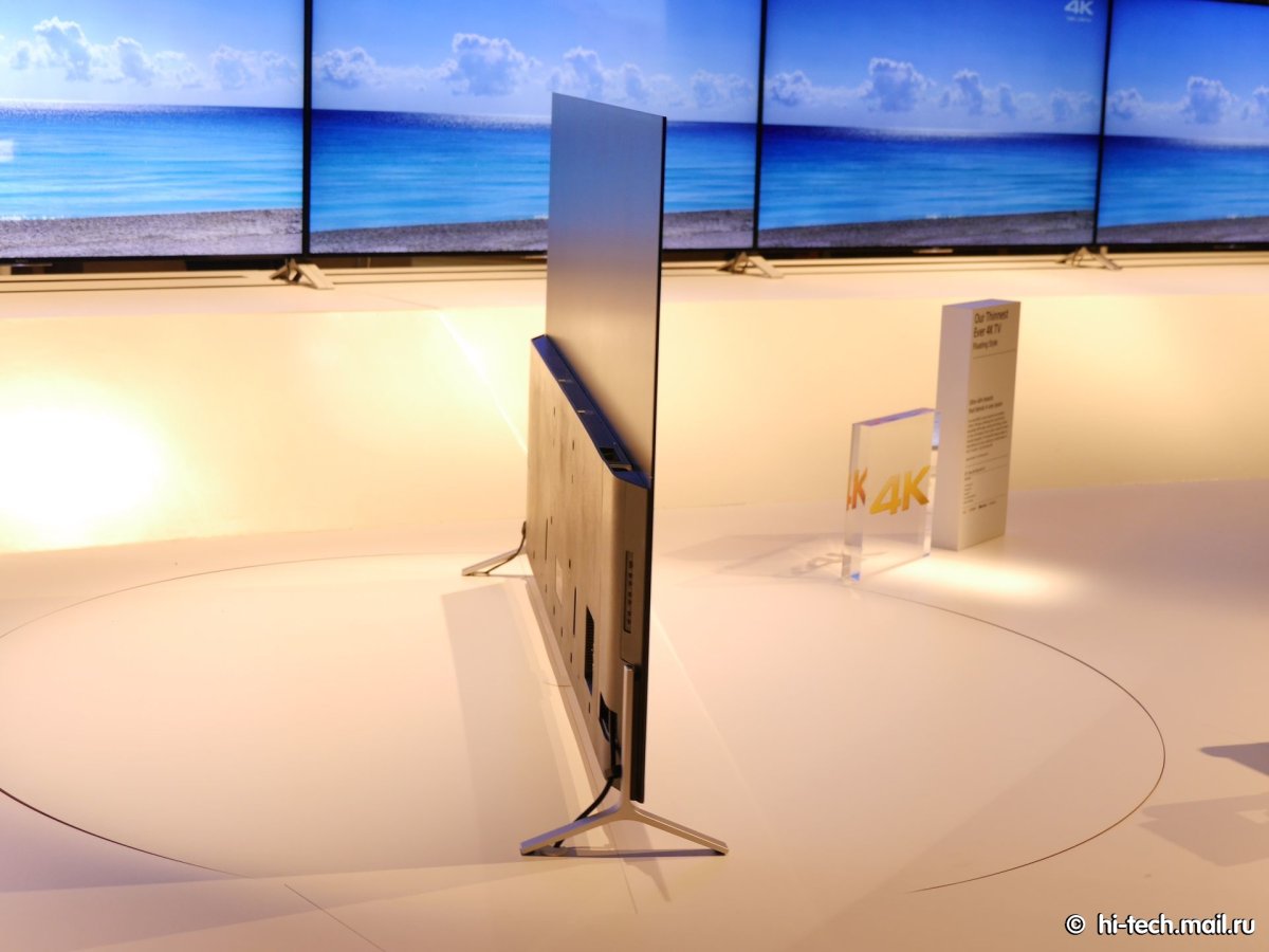 LG ультратонкий телевизор